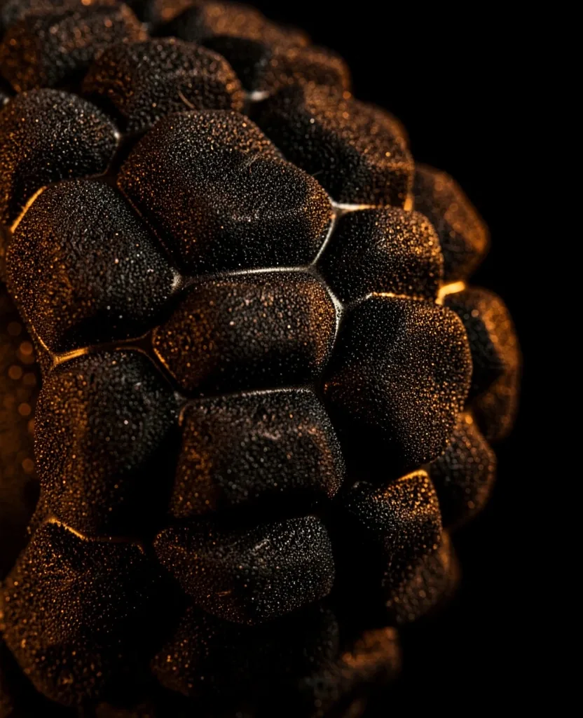 High-density foam roller macro detail