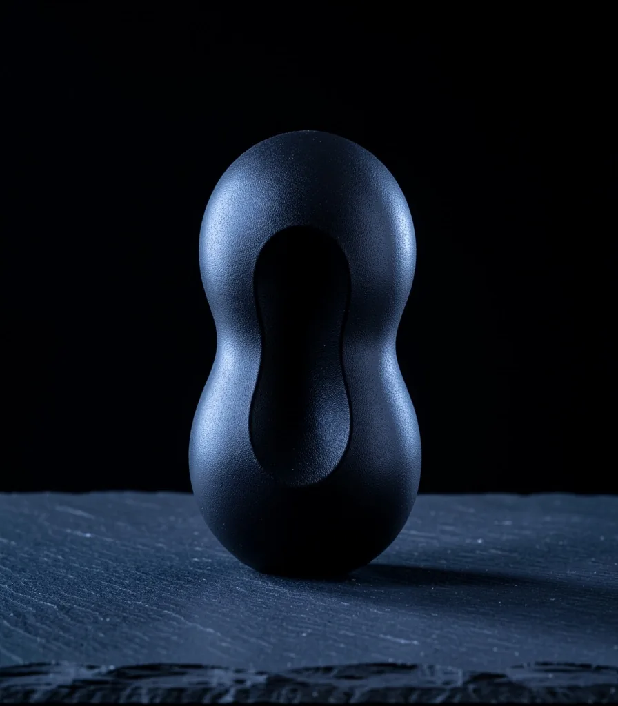 Peanut massage ball studio shot